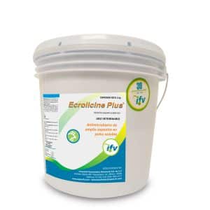 Es una combinación de eritromicina (antibiótico macrólido) y colimicina (enérgico ciclopolipéptido), que posee acción antibacteriana por su efecto de bloqueo sobre endotoxinas.